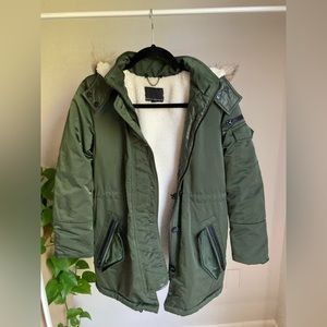 Sherpa-lined Parka